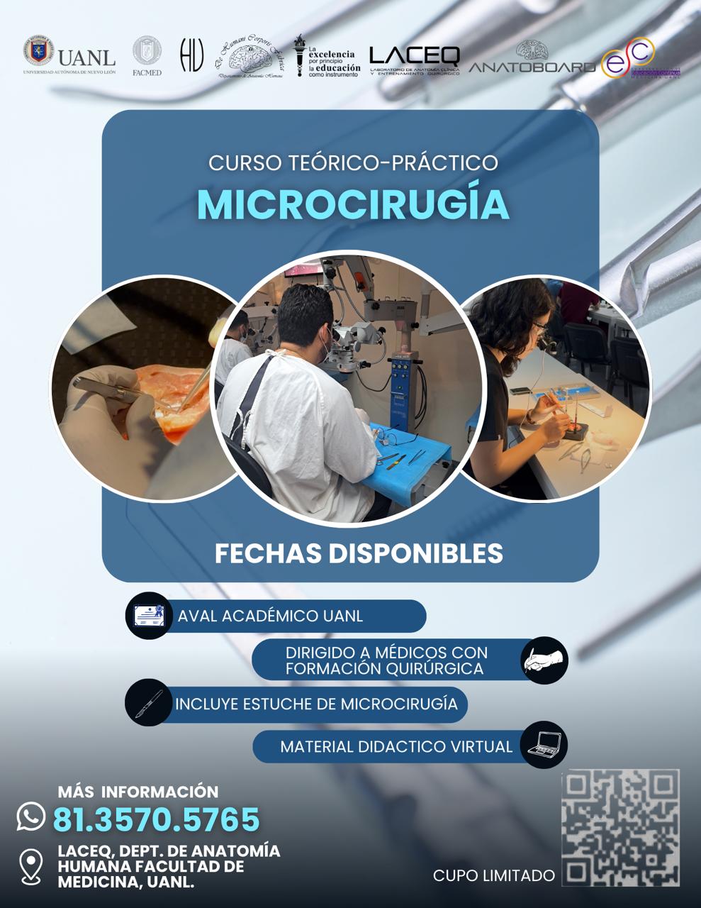 Curso Teórico - Práctico de Microcirugía - 27 de julio 2026 Vespertino - Imagen 2